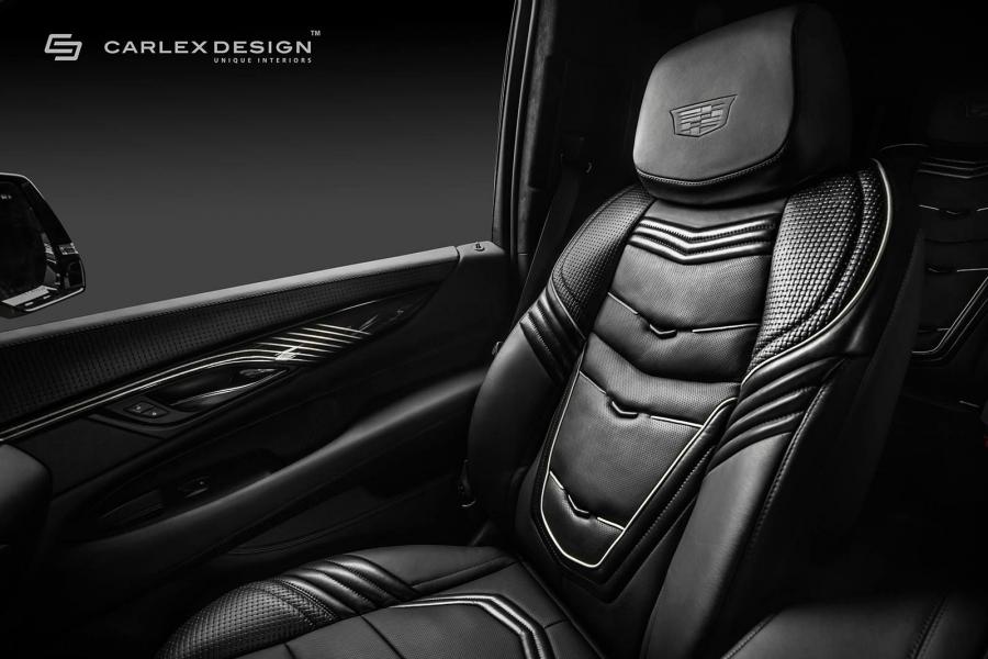 Детали интерьера Cadillac Escalade Platinum by Carlex Design 2016 года  (фото 11 из 13)